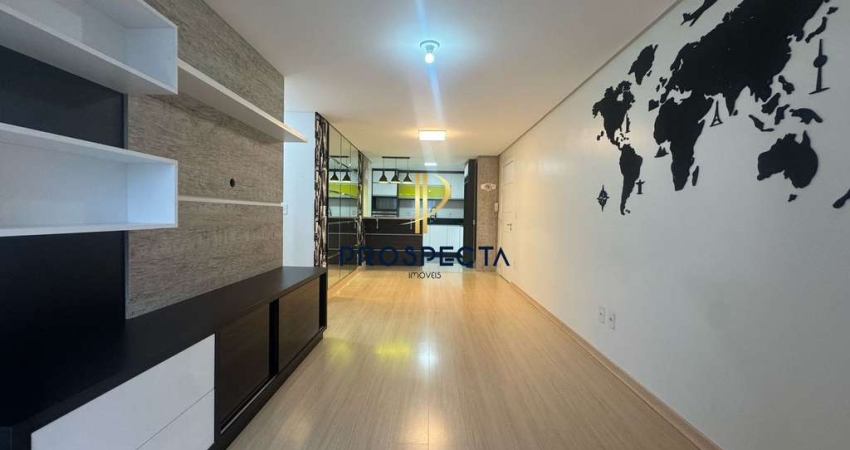 APARTAMENTO SEMIMOBILIADO COM 02 DORMITÓRIOS / SUÍTE NO BAIRRO COLINA SORRISO EM