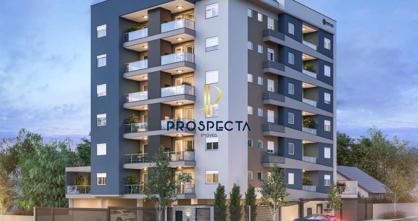 APARTAMENTO DE 02 DORMITÓRIOS COM SUÍTE  02 VAGAS DE GARAGEM NO BAIRRO VILA VERD