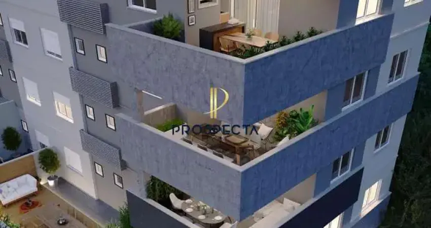 APARTAMENTO NOVO COM 02 DORMITÓRIOS / SUÍTE 02 VAGAS DE GARAGEM EM CONSTRUÇÃO NO