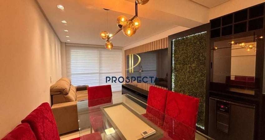 APARTAMENTO MOBILIADO DE 03 DORMITÓRIOS SENDO 01 SUÍTE COM CLOSET NO BAIRRO VILA