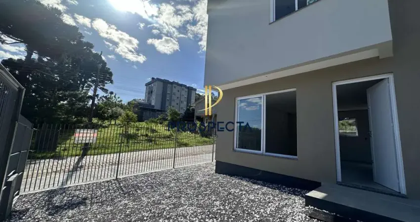 Sobrado novo com entrada individual  03 dormitórios no bairro desvio rizzo em ca