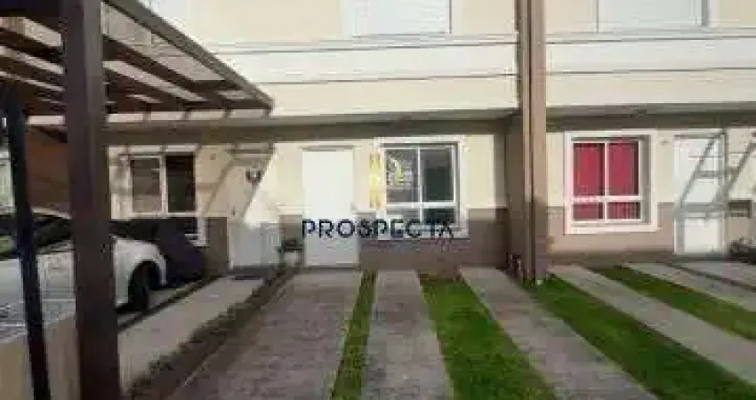 Sobrado com 02 dormitórios em condomínio fechado no bairro desvio rizzo em caxia