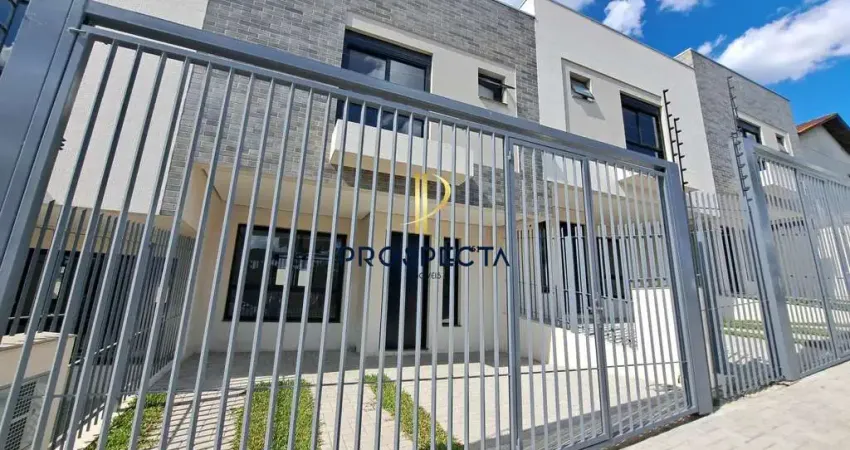 Sobrado entrada individual com 03 dormitórios sendo 01 suíte no bairro desvio ri