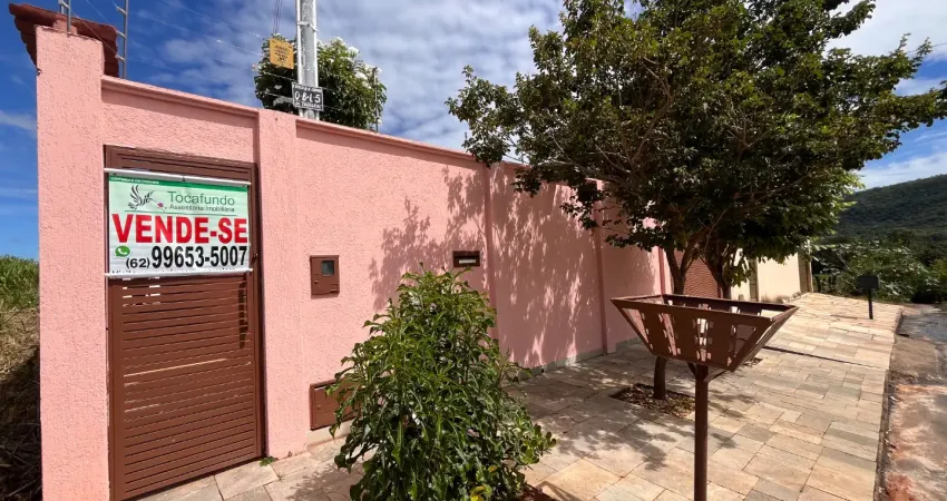 Linda casa 3 quartos, suite, piscina, na lage, jd taquaral, pirenópolis-go