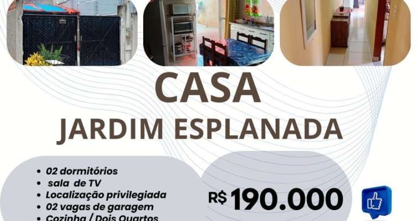Casa com 2 quartos à venda na Rua João Carlos Teixeira, Jardim Esplanada, Araras
