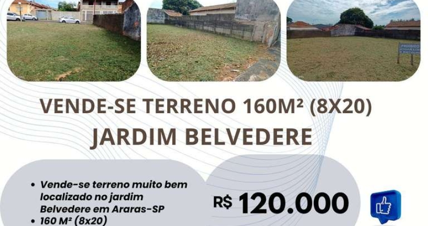 Terreno à venda na Avenida Torque, Jardim Belvedere, Araras