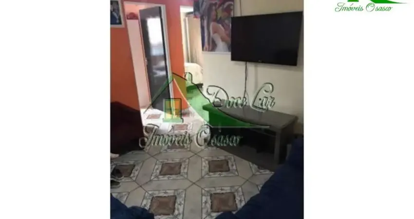 Excelente oportunidade: Apartamento à venda em Carapicuíba-SP, na Vila Gustavo Correia - 2 quartos, 1 sala, 1 banheiro, 1 vaga de garagem - 48,00 m².
