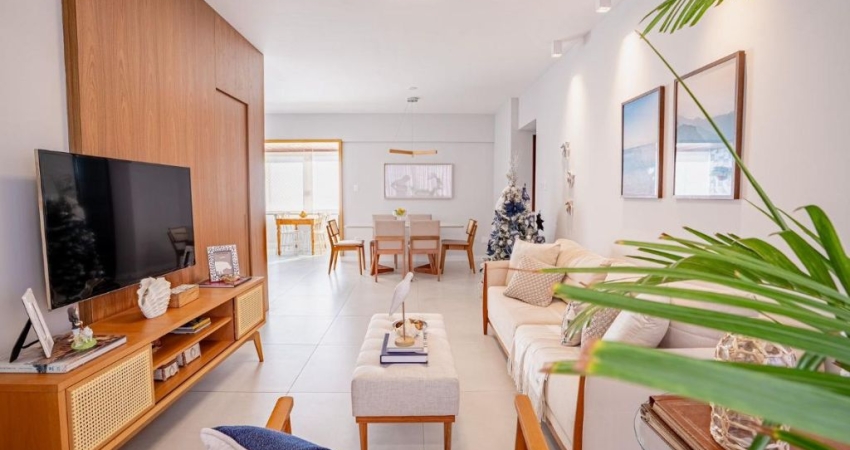 Apartamento à Venda no Edifício Dom Carlos – Renascença, 3 Quartos, 127m², Nascente, Andar Alto e 2 Varandas