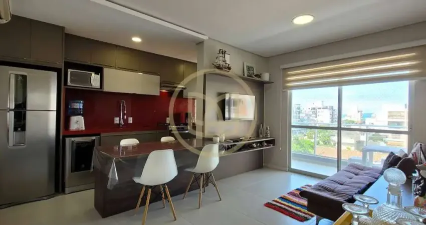 APARTAMENTO MOBILIADO, COM 2 QUARTOS E VISTA PARA O MAR