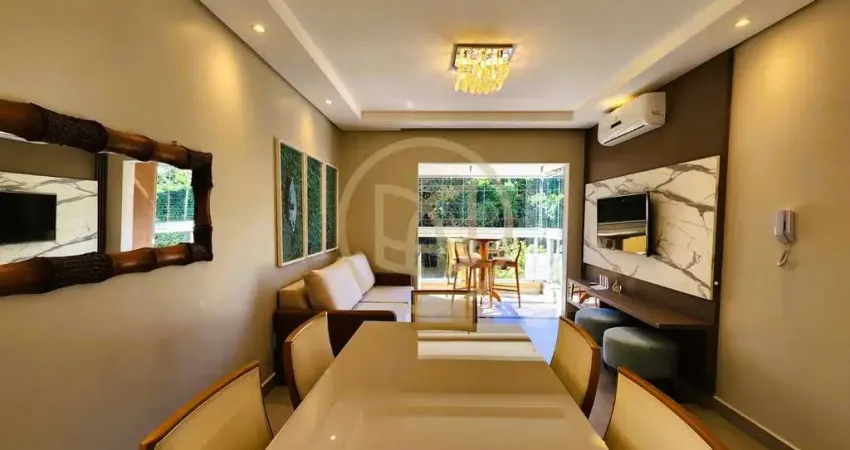 Apartamento mobiliado novo com suíte a venda na praia de palmas