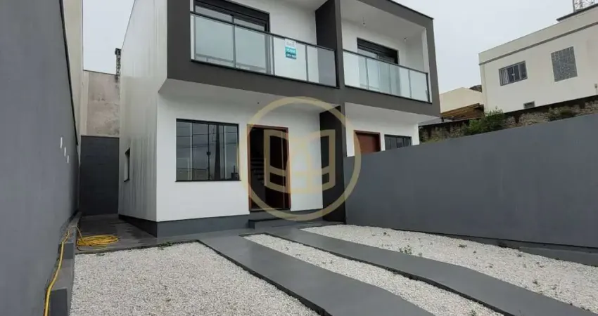 Casa geminada com 2 quartos, areias de cima - governador celso ramos