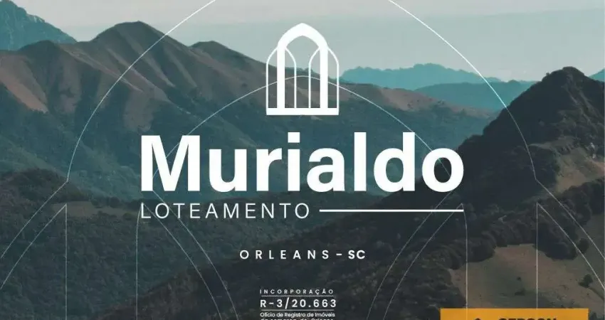 Terreno à venda na Rodovia SC 108, Murialdo, Orleans
