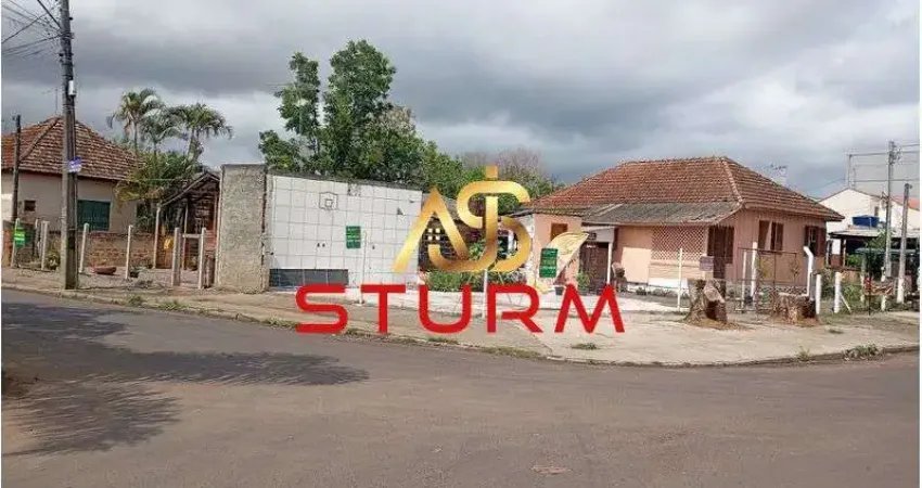 Terreno comercial de esquina com duas frentes em são leopoldo
