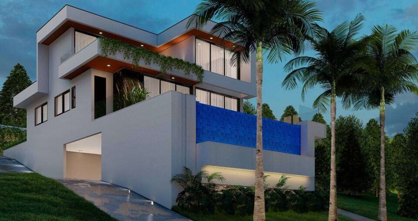 COND. CAPITAL VILLE - 3 SUÍTES - 5 VAGAS - AT 1.260m² - AC 322m² - PISCINA