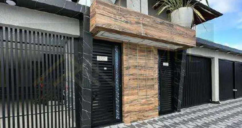 Casa em Condomínio para Venda em Praia Grande, Maracanã, 2 dormitórios, 1 banheiro, 1 vaga