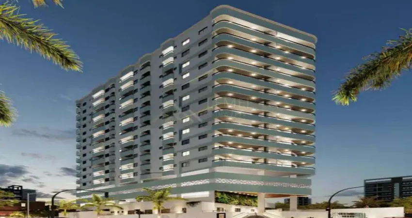 Apartamento para Venda em Praia Grande, Maracanã, 2 dormitórios, 1 suíte, 1 banheiro, 1 vaga