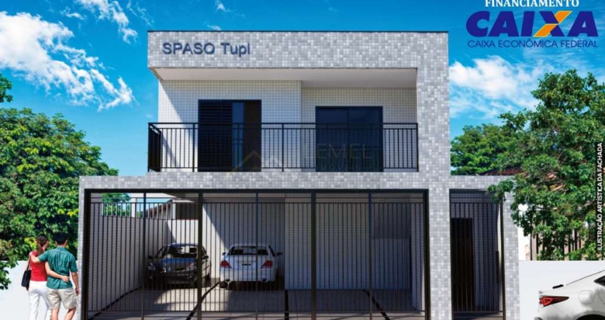 Sobrado em Condomínio para Venda em Praia Grande, Vila Tupi, 3 dormitórios, 2 banheiros, 1 vaga