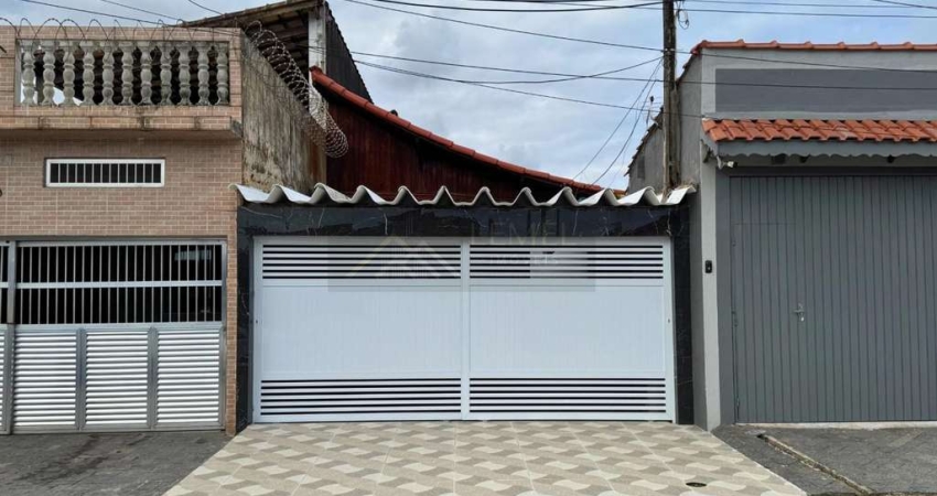 Casa Geminada para Venda em Praia Grande, Vila Tupi, 2 dormitórios, 1 suíte, 1 banheiro, 2 vagas