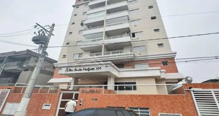 Apartamento para Venda em Praia Grande, Guilhermina, 2 dormitórios, 1 suíte, 1 banheiro, 1 vaga