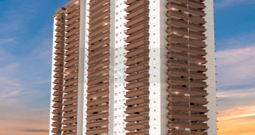 Apartamento na Planta para Venda em Praia Grande, Aviação, 3 dormitórios, 3 suítes, 1 banheiro, 3 vagas