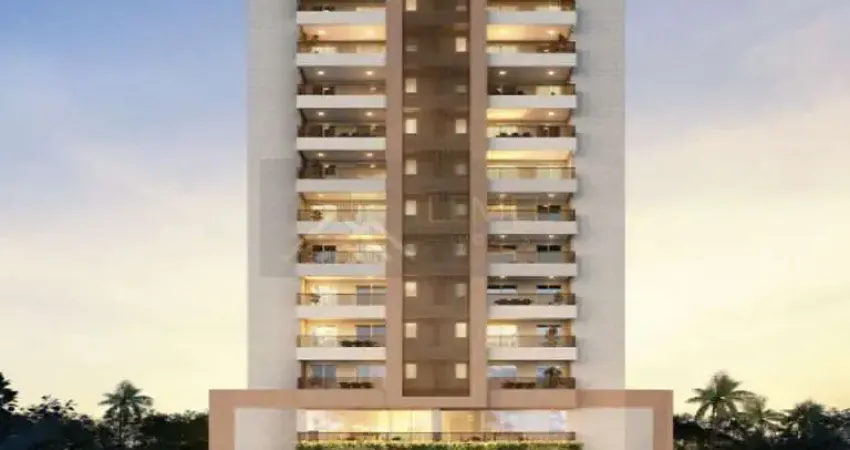 Apartamento na Planta para Venda em Praia Grande, Vila Caiçara, 1 dormitório, 1 suíte, 1 banheiro, 1 vaga