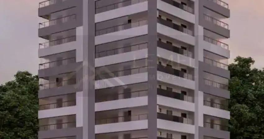 Apartamento na Planta para Venda em Praia Grande, Canto do Forte, 2 dormitórios, 1 suíte, 1 banheiro, 1 vaga