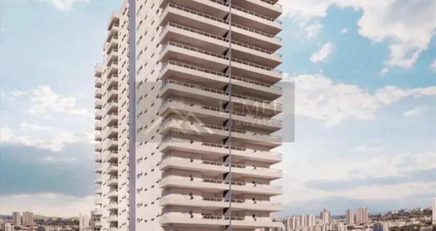Apartamento para Venda em Praia Grande, Aviação, 3 dormitórios, 3 suítes, 1 banheiro, 2 vagas