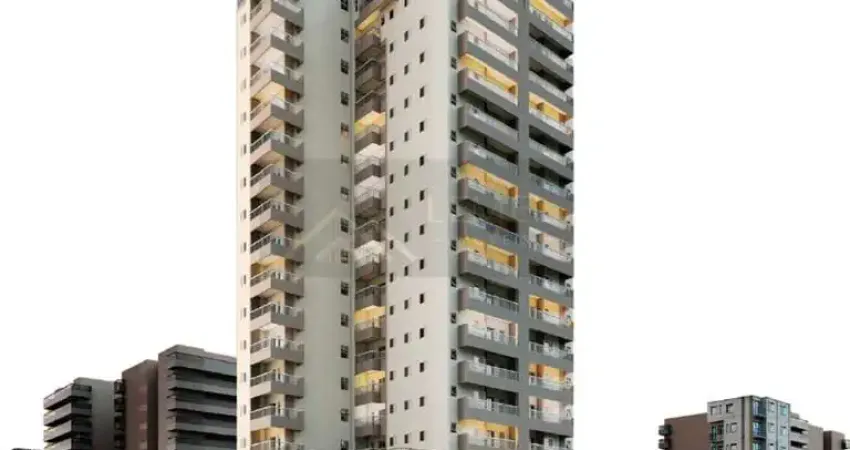Apartamento na Planta para Venda em Praia Grande, Guilhermina, 2 dormitórios, 1 suíte, 1 banheiro, 1 vaga