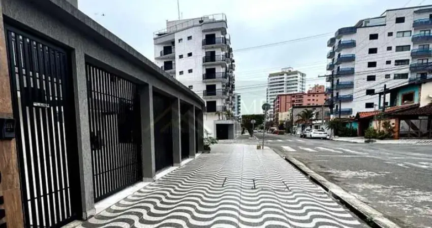 Casa em condomínio para venda em praia grande, vila caiçara, 2 dormitórios, 1 banheiro, 1 vaga