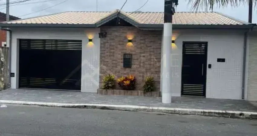 Casa para venda em praia grande, maracanã, 3 dormitórios, 2 suítes, 1 banheiro, 4 vagas
