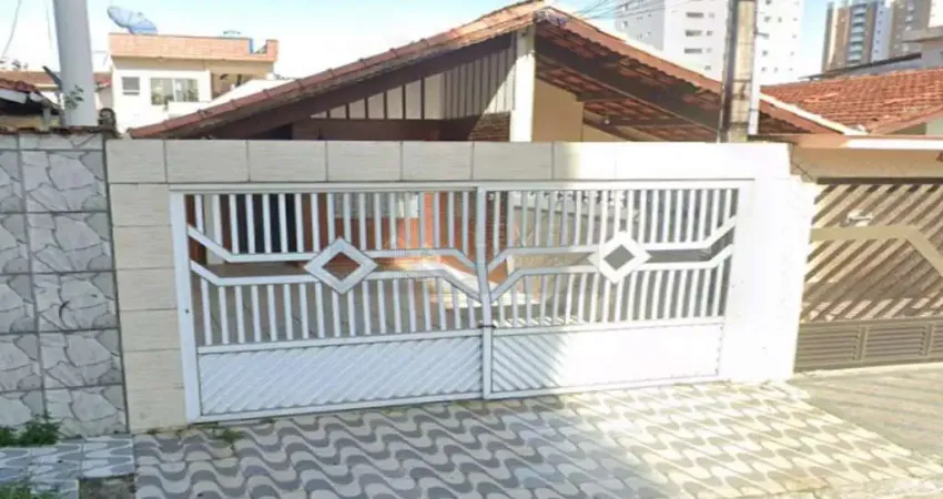 Casa Geminada para Venda em Praia Grande, Guilhermina, 2 dormitórios, 1 suíte, 2 banheiros, 3 vagas