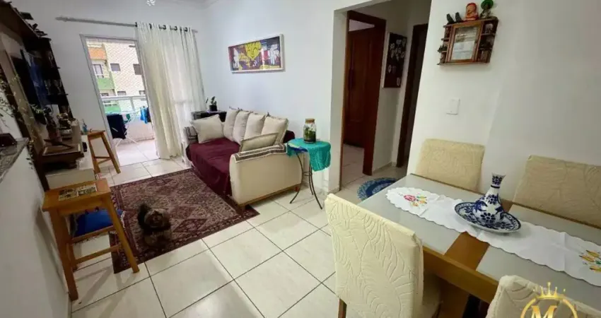Apartamento com 02 dormitorios, 01 suite, lazer completo, sacada com churrasqueira, na Vila Tupi - Praia Grande