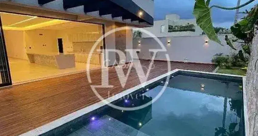 Casa Térrea de Alto Padrão – 3 Suítes + Office – 278m² Construídos – 560m²