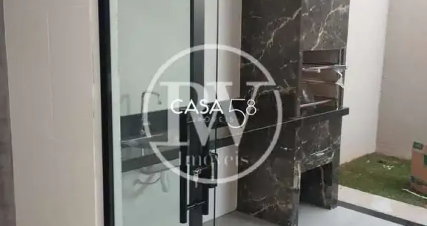 Casa à Venda no Setor Vila Maria – 3 Quartos, Suíte, Área Gourmet, Financiável