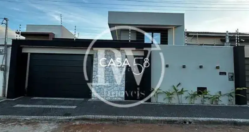 Casa de Alto Padrão à Venda no Parque Brasília 3 Suítes, Piscina Aquecida, 165m²