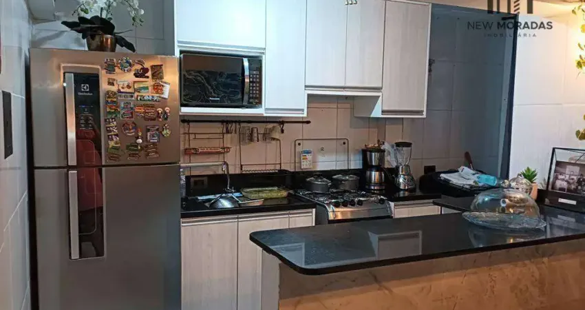 Apartamento com 2 dormitórios à venda, 56 m² por R$ 275.000,00 - Santa Quitéria - Curitiba/PR