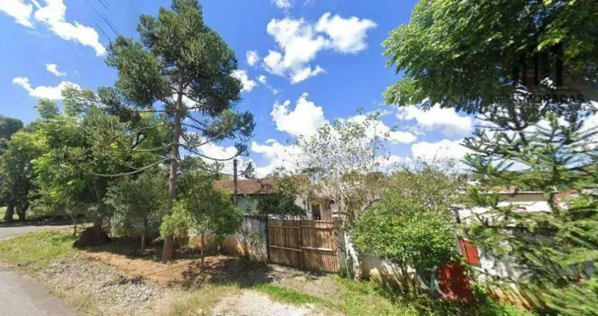 Terreno de esquina à venda, 480 m² - pilarzinho - curitiba/pr