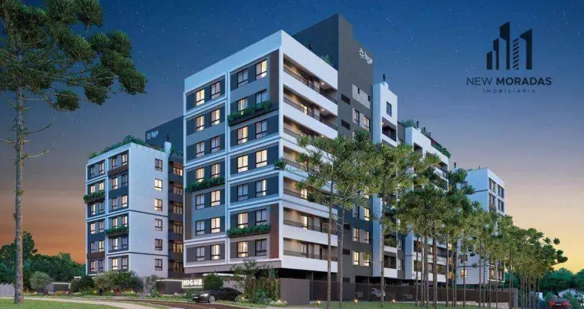 High City Habitat - Studio 1 dormitório à venda, 26 m² - Novo Mundo - Curitiba/PR