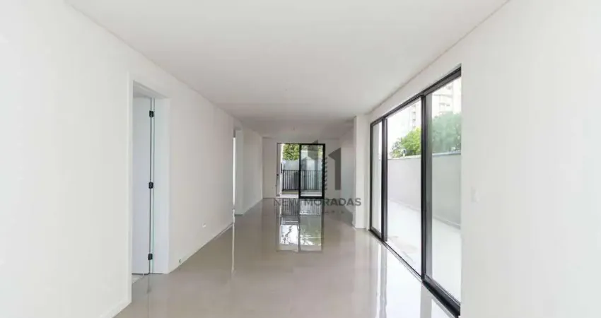 Dom gabardo - apartamento garden com 3 dormitórios à venda, 86 m² por r$ 842.450 - capão raso - curitiba/pr