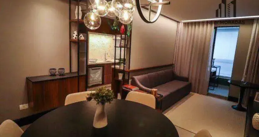 Villa UV - Apartamento 2 dormitórios à venda com 77,95m²- Vila Izabel.