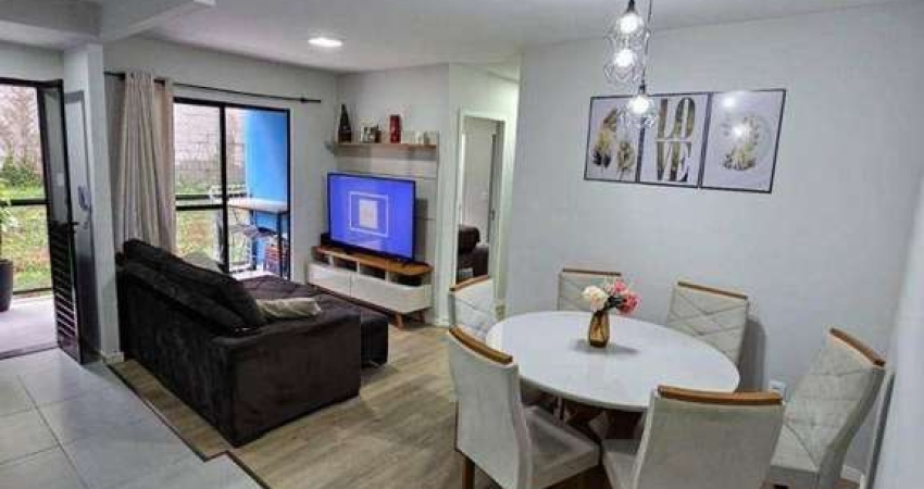 Eleva Arvoredo, Apartamento 3 quartos, sacada c/ churrasqueira, à venda, 68 m²- Campo Comprido -