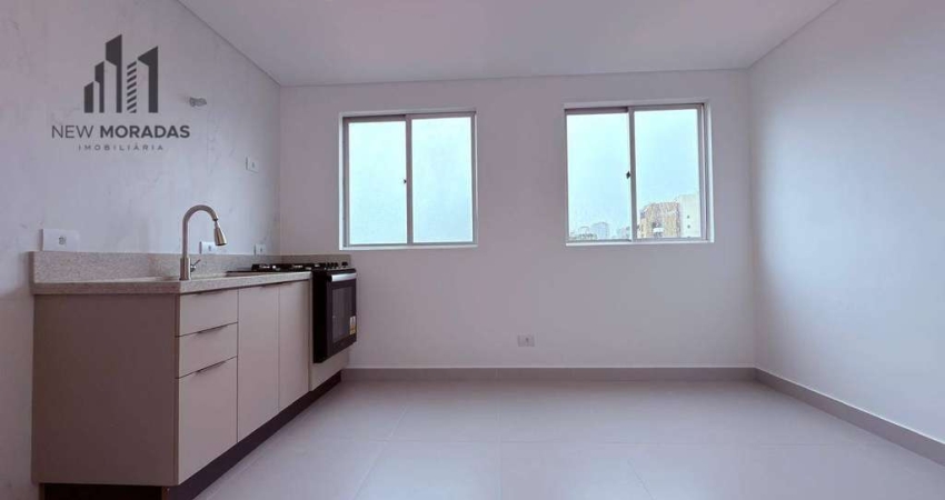 Apartamento com 1 dormitório à venda - Alto da Glória - Curitiba/PR