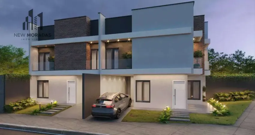 Sobrado com 3 dormitórios à venda, 88 m² por R$ 580.000 - Cidade Industrial - Curitiba/PR