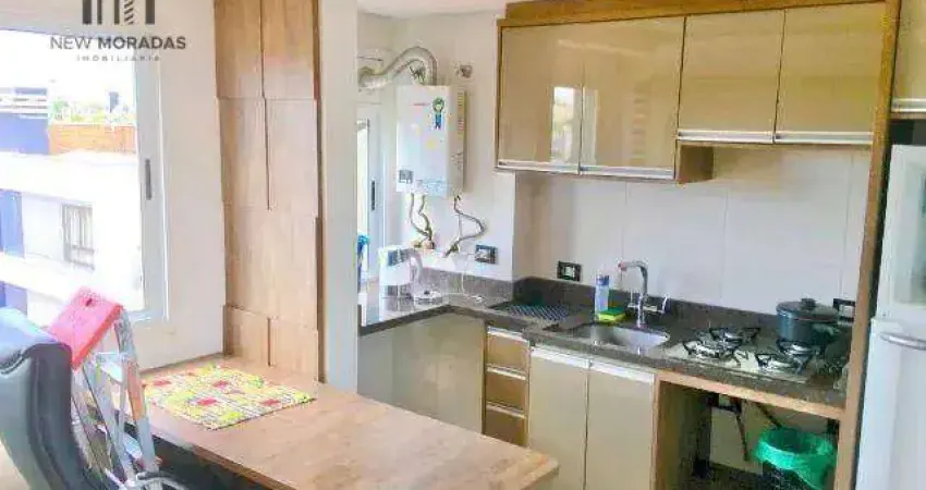 Prime palladium, apartamento 1 quarto à venda, 33 m² - novo mundo - curitiba