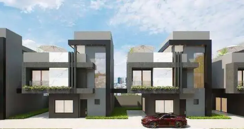Sobrado com 3 dormitórios à venda, 123 m² por R$ 799.000 - Hauer - Curitiba/PR