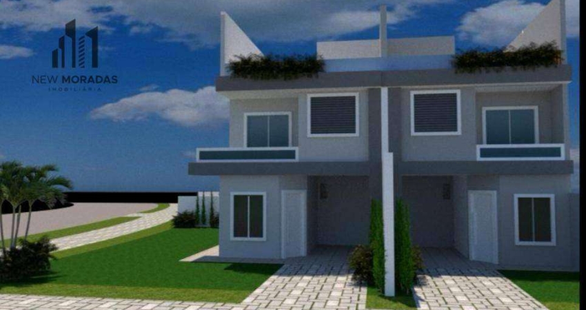 Sobrados em construção, 3 quartos à venda, 117 m²- Capão Raso - Curitiba