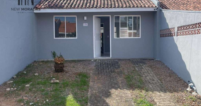 Casa com 2 dormitórios à venda, 102 m²- Estados - Fazenda Rio Grande/PR