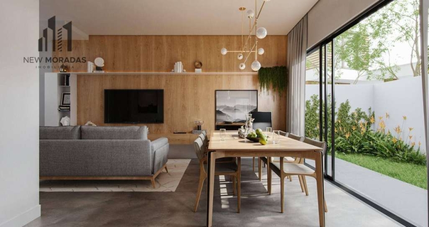 Sobrado com 3 dormitórios à venda, 178 m² por R$ 1.462.634,00 - Água Verde - Curitiba/PR