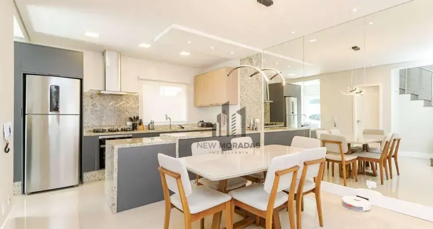 Sobrado em condominio, 3 dormitórios, 2 vagas, à venda, 137 m²- santa felicidade