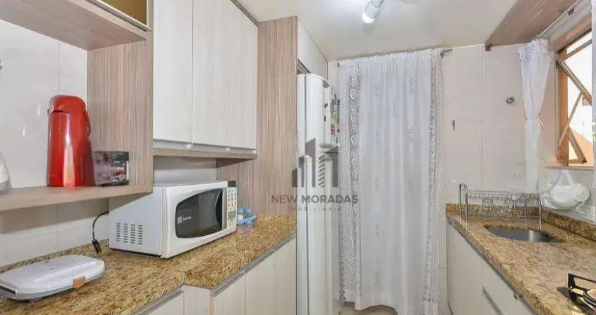 Ouro negro, apartamento 3 quartos à venda, 62 m² - portão - curitiba